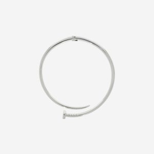 COLLAR SPIKE SILVER